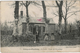 Carte Postale Ancienne De CRECY EN PONTHIEU - Crecy En Ponthieu