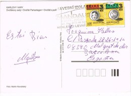 12467. Postal KARLOVY VARY (Ceska Republica) 1997.  Stavebni Izolace - Lettres & Documents