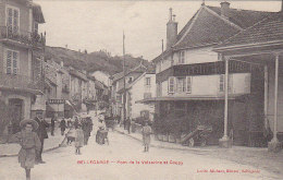 Bellegarde 01 - Pont De La Valserine Et Coupy - Editeur Michaux Impression Rouge - Bellegarde-sur-Valserine