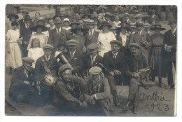 CPA - Photo Carte - Foto Kaart - ANTHEE - Orchestre - 1923 - Fête  // - Onhaye