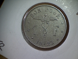 Belgique 1 Franc 1923 FR - 1 Franc