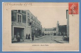 Delcampe - 45 - PUISEAUX -- Rue De L'Eglise - Puiseaux