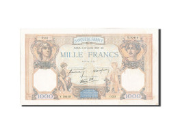 Billet, France, 1000 Francs, 1 000 F 1927-1940 ''Cérès Et Mercure'', 1940 - 1 000 F 1927-1940 ''Cérès Et Mercure''