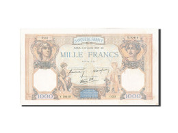 Billet, France, 1000 Francs, 1 000 F 1927-1940 ''Cérès Et Mercure'', 1940 - 1 000 F 1927-1940 ''Cérès E Mercure''