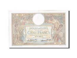 Billet, France, 100 Francs, 100 F 1908-1939 ''Luc Olivier Merson'', 1927 - 100 F 1908-1939 ''Luc Olivier Merson''