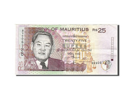 Billet, Mauritius, 25 Rupees, 2009, TTB - Mauricio