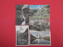 Delcampe - Valais Zermatt 5 Postcards - Zermatt