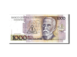 Billet, Brésil, 1 Cruzado Novo On 1000 Cruzados, 1989, KM:216b, NEUF - Brazilië