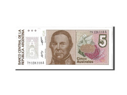 Billet, Argentine, 5 Australes, 1985, KM:324b, NEUF - Argentinien