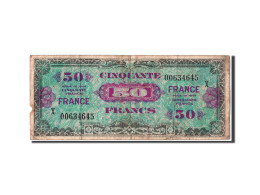 Billet, France, 50 Francs, 1945 Verso France, 1945-06-04, TB, Fayette:VF 24.4 - 1945 Verso France