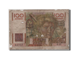 Billet, France, 100 Francs, 100 F 1945-1954 ''Jeune Paysan'', 1946, 1946-04-18 - 100 F 1945-1954 ''Jeune Paysan''