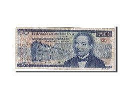 Billet, Mexique, 50 Pesos, 1978, B - Mexique