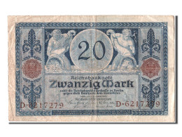 Billet, Allemagne, 20 Mark, 1915, 1915-11-04, TB+ - 20 Mark