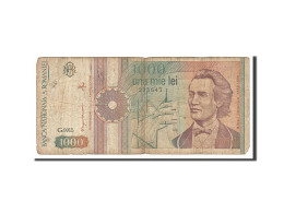 Billet, Roumanie, 1000 Lei, 1991, 1991-09-01, B+ - Romania