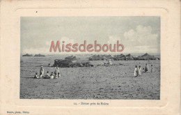 Delcampe - ALGERIE - BISKRA - Douar Près De ...- Tampon Cachet Infirmerie - 1919 - 2 Photos - Biskra