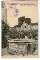 Delcampe - CPA  78   CHEVREUSE     ANCIEN CHATEAU FORT DE LA MADELEINE    PUITS  ET LA TOUR RONDE - Chevreuse