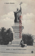 Delcampe - ALGERIE - BISKRA - Statue Du Cardinal Lavigerie - Femme élégante - Dos Vierge -  2 Photos - Biskra