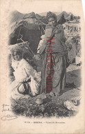 Delcampe - ALGERIE - BISKRA -  Type De  Nomades - 2 Photos - 1903 - Dos Précurseur - Biskra