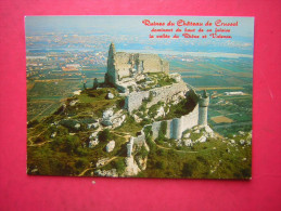 Delcampe - CPM  07   RUINES DU CHATEAU DE CRUSSOL DOMINANT LA VALLEE DU RHONE      NON VOYAGEE    CARTE EN BON ETAT - Saint Péray