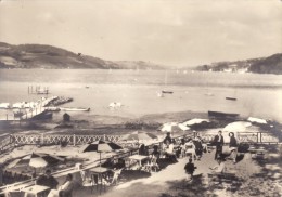 Delcampe - CHARAVINES ISERE PLAGE BEAU SITE SIMONCINI PROPRIETAIRE BAR RESTAURANT LAC DE PALABRU ANIMEE PHOTO VERITABLE SUPERBE - Charavines