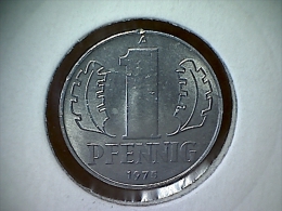 DDR 1 Pfennig 1975 A - 1 Pfennig