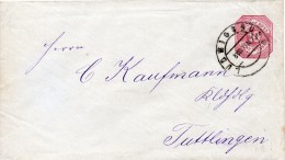 ALLEMAGNE WURTEMBERG ENTIER POSTAL 1877 - Autres & Non Classés