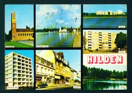 Delcampe - GERMANY  -  Hilden  Multi View  Used Postcard As Scans - Hilden