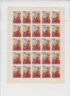 Russia/USSR 1962   	Mi.No. 2596 - 2598  50 Years Newspaper "Pravda";  2596 Half Sheet 5x5 - Feuilles Complètes