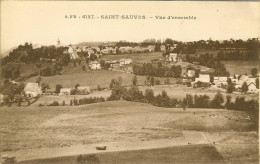Delcampe - CP De SAINT-SAUVES " Vue D'ensemble " - Issoire
