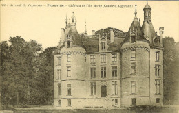 Delcampe - CP De PICAUVILLE " Château De L'ile Marie " - Carentan