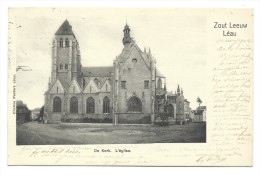 CPA - ZOUT LEEUW - LEAU - De Kerk - Eglise  // - Zoutleeuw