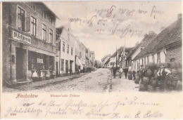 NEUBUKOW Wismarsche Strasse Geschäft W Schwerin Bierfass Lager 11.8.1903 Gelaufen - Kuehlungsborn