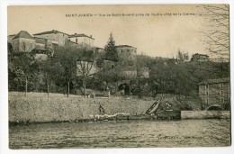 Delcampe - Ref 196 - SAINT-JUNIEN - Vue De Saint-Amand Prise De L'autre Côté De La Vienne - Saint Junien
