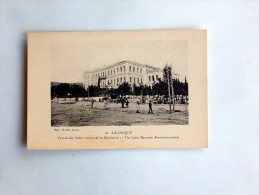 Delcampe - Carte Postale Ancienne : SALONIQUE : Caserne Des Cadets, Avenue De La Revolution, 1916, Pierre H. Martin - Griechenland