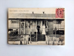 Carte Postale Ancienne : ZAMBIE, ZAMBIA : HAUT ZAMBEZE : Une Maison Missionnaire, Animé, 1906 - Zambie