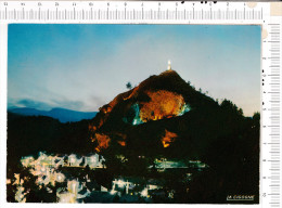 Delcampe - MURAT  -  Notre Dame  De Haute Auvergne Sur Le Rocher  De  Bonnevie,  De Nuit - Murat