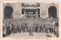 Delcampe - POTSDAM Eisernes Kreuz Im Brandenburger Tor Preise Der Nägel Hindenburg Gelaufen - Potsdam