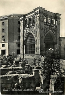 Delcampe - LECCE. PARTICOLARE DELL'ANFITEATRO E DEL SEDILE. CARTOLINA DEL 1954 - Lecce