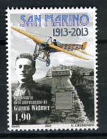 2013 - SAN MARINO - SAINT-MARIN -  Centenario Atterraggio Gianni Widmer - MNH - (**) - New Mint - Nuovi