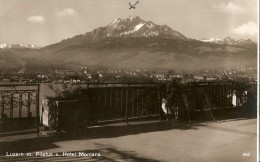 Delcampe - R-LUZERN-M. PILATUS V.HOTEL MONTANA - Mon