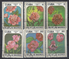 Cuba  1985 Mothers Day: Flowers  (o) - Used Stamps