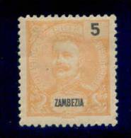 ! ! Zambezia - 1898 D. Carlos 5 R - Af. 15 - MH - Zambèze