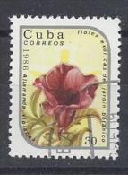 Cuba  1986  Exotic Flowers 30c  (o) - Used Stamps