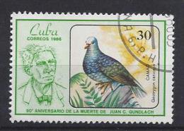 Cuba  1986  Jaun C. Gundlach 30c  (o) - Used Stamps