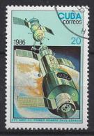 Cuba  1986  25th Ann. Of 1st Man In Space 20c  (o) - Used Stamps