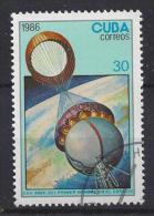Cuba  1986  25th Ann. Of 1st Man In Space 30c  (o) - Used Stamps