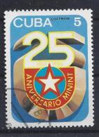 Cuba  1986  25th Ann. Of  Ministry Of The Interior (o) - Used Stamps