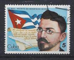 Cuba  1986  Bonifacio Byrne  (o) - Used Stamps