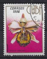 Cuba  1986  Orchids 1c  (o) - Used Stamps