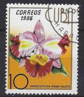 Cuba  1986  Orchids 10c  (o) - Used Stamps